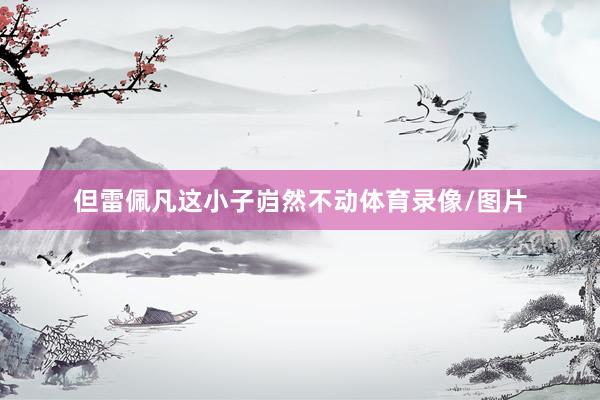 但雷佩凡这小子岿然不动体育录像/图片